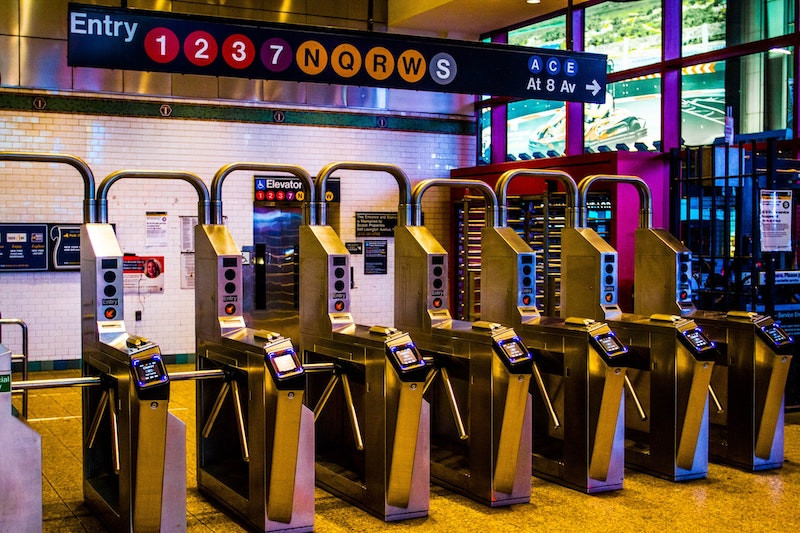 Nyc subway turnstiles