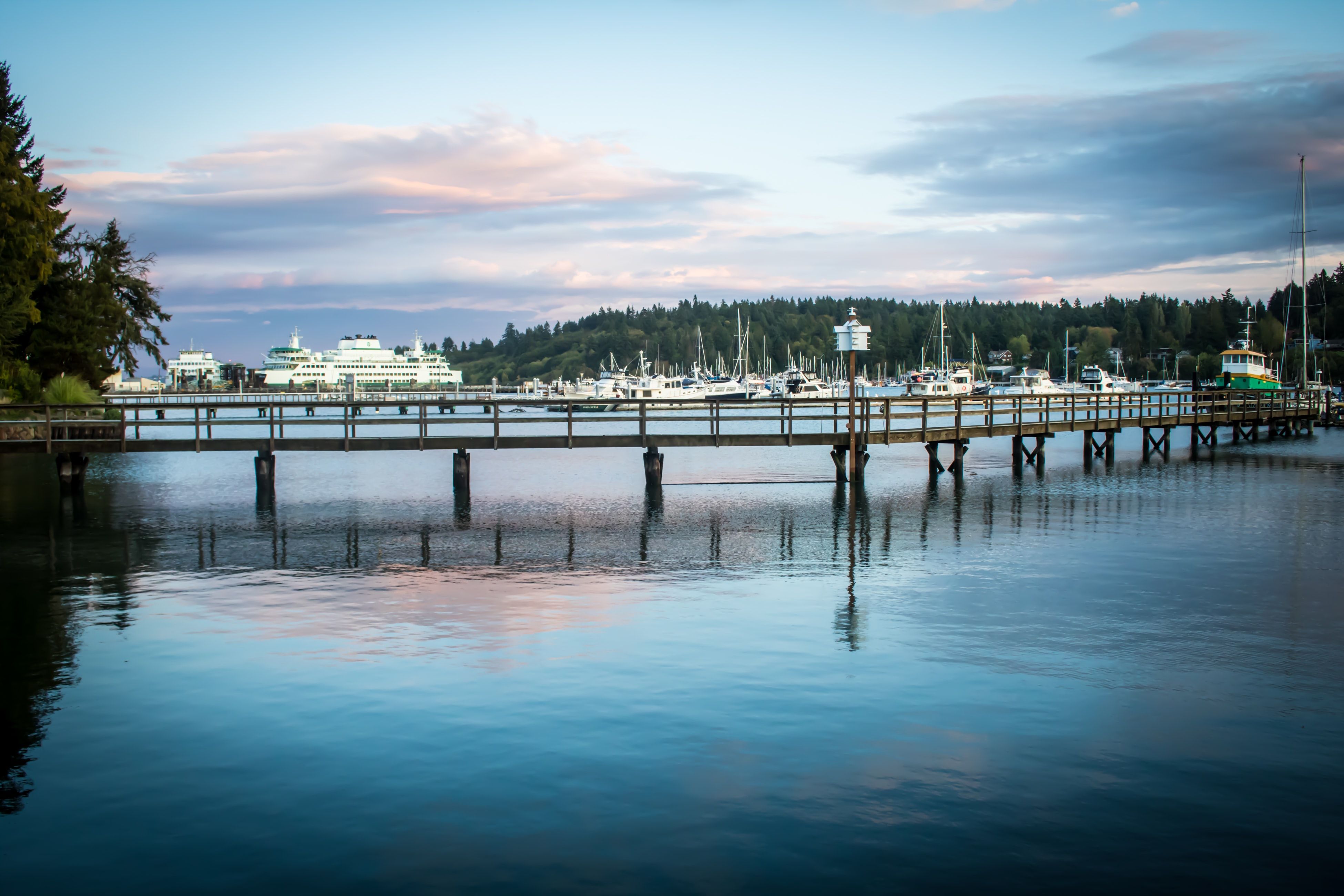 Pier on Bainbridge Island, Washington