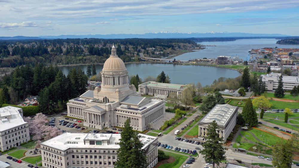 The Washington State Capitol Building, Olympia