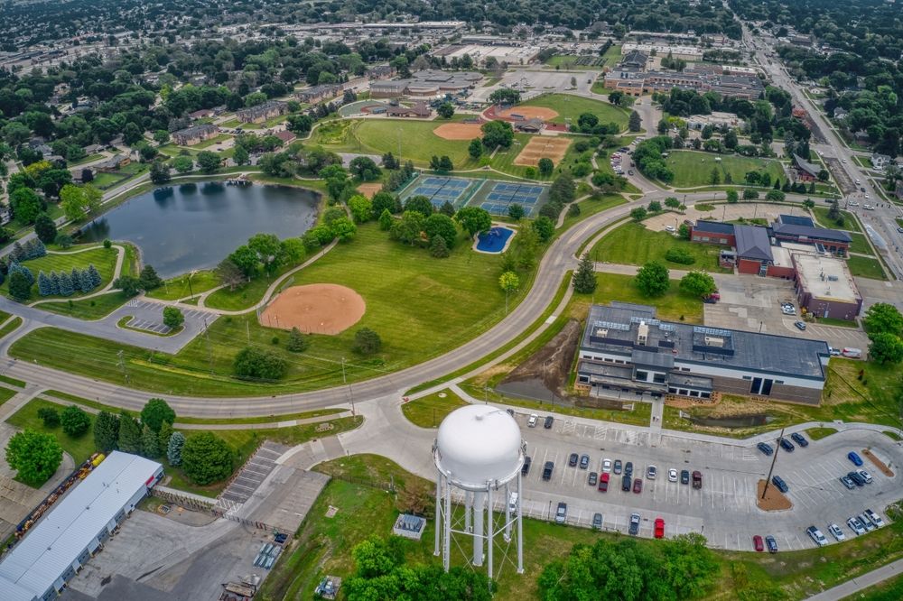 Ankeny aerial view