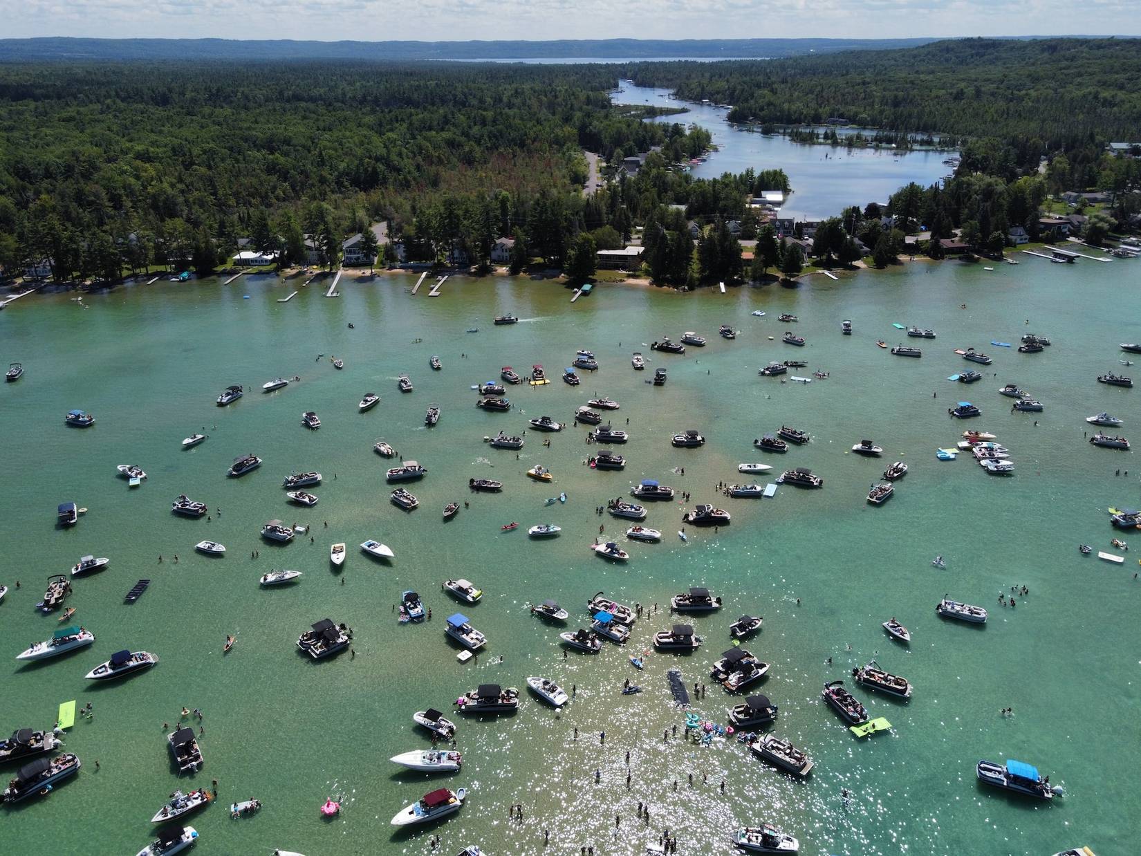Torch Lake Sandbar: The Good, Bad, And Ugly