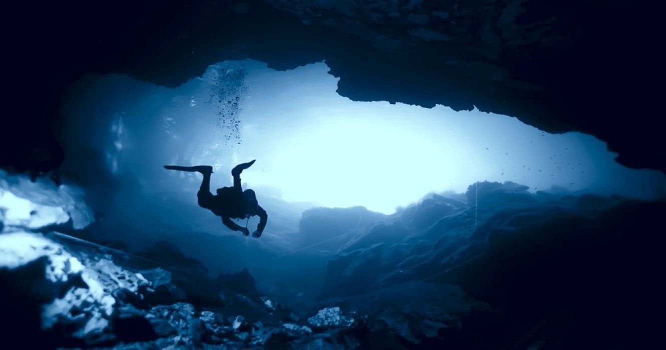 The World's Deepest Blue Hole Dives Over 100 Stories