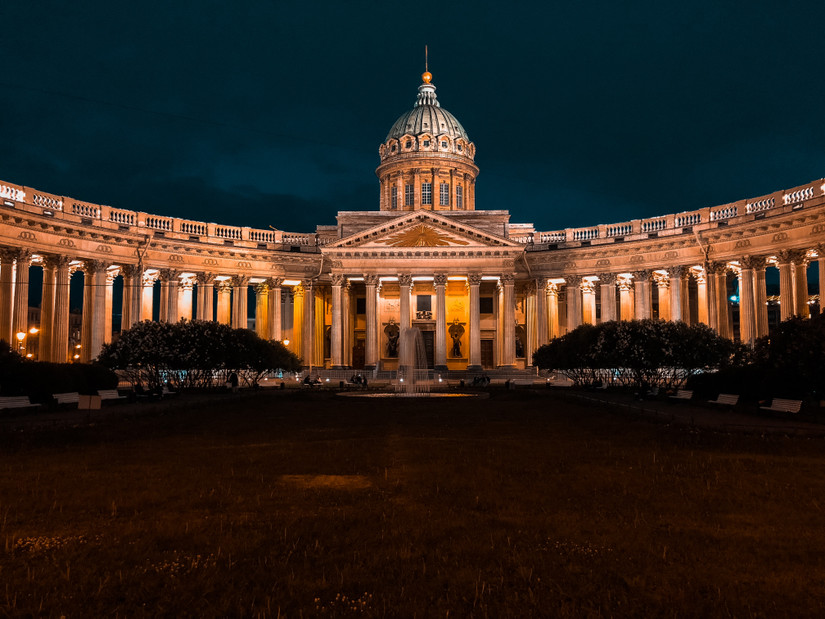 Kazan Cathedral in Saint Petersburg, Russia