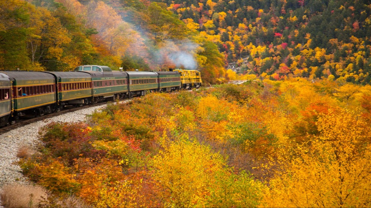 10 Scenic Train Rides That Show Off The Best Of New England's Fall Foliage