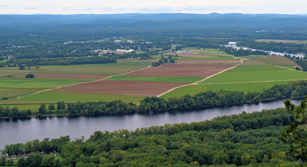 Connecticut River Valley View From Mount Holyoke Summit House