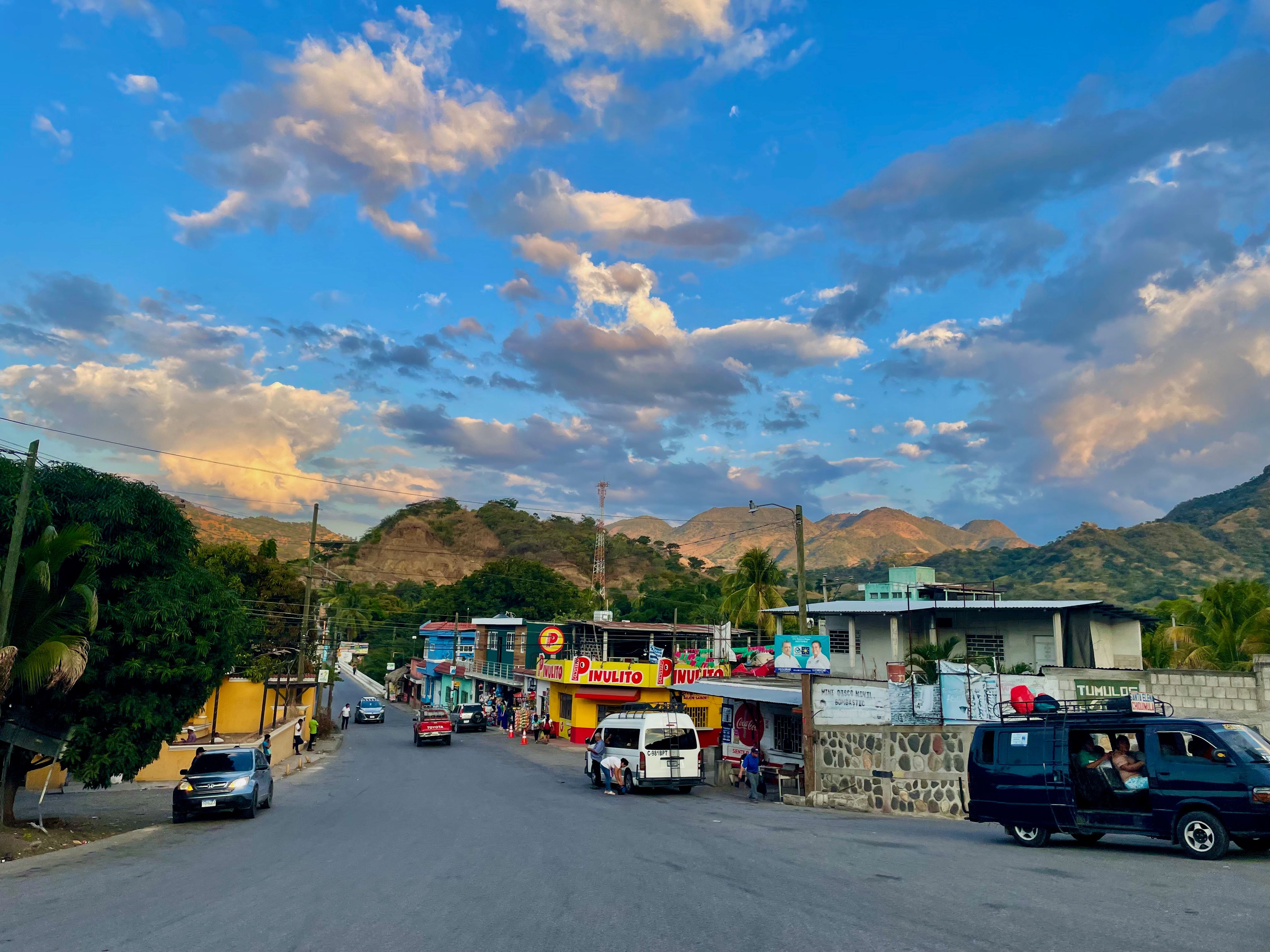 Road in Zacapa, Guatemala