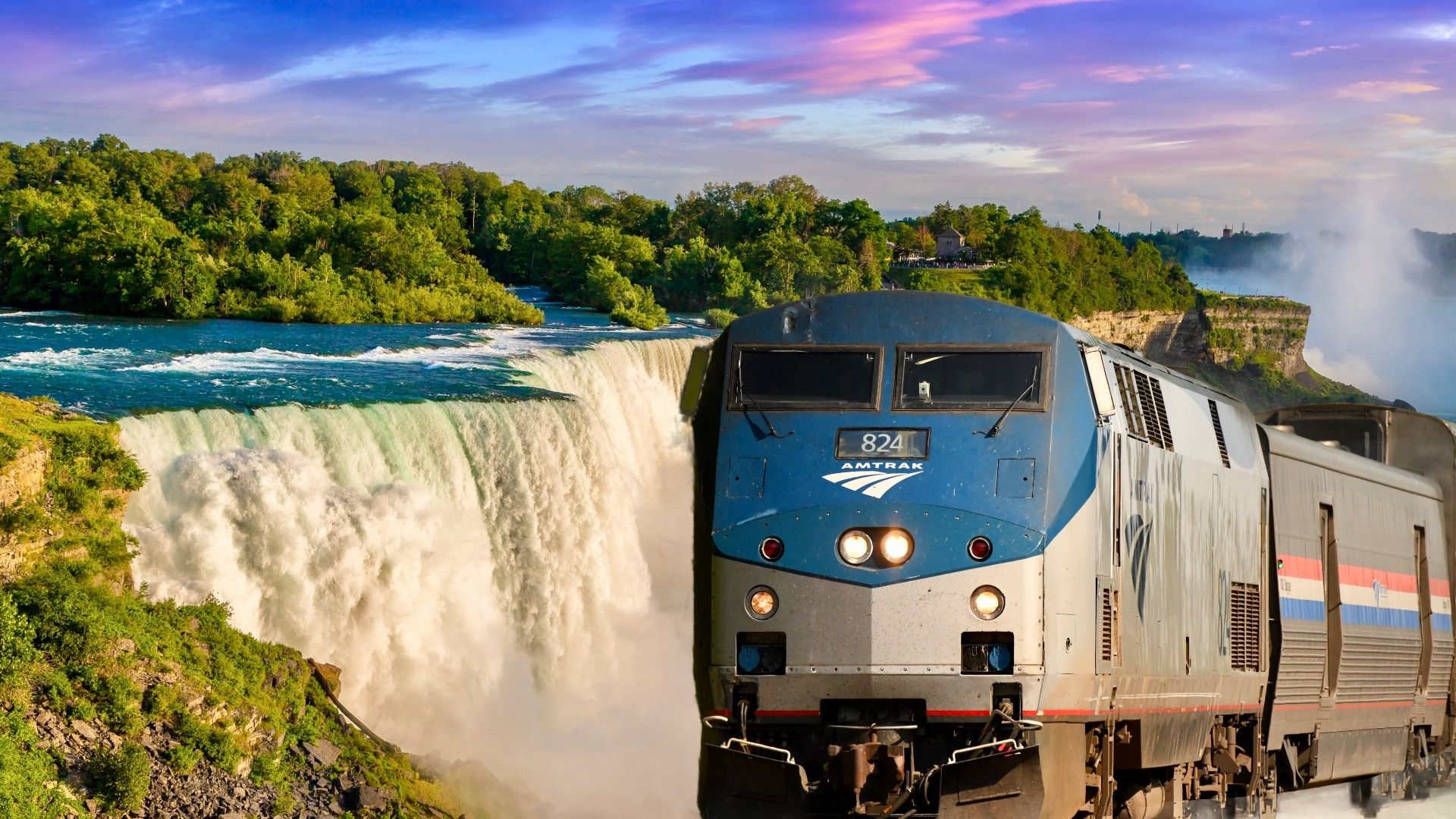 Niagara Falls From New York City By Train