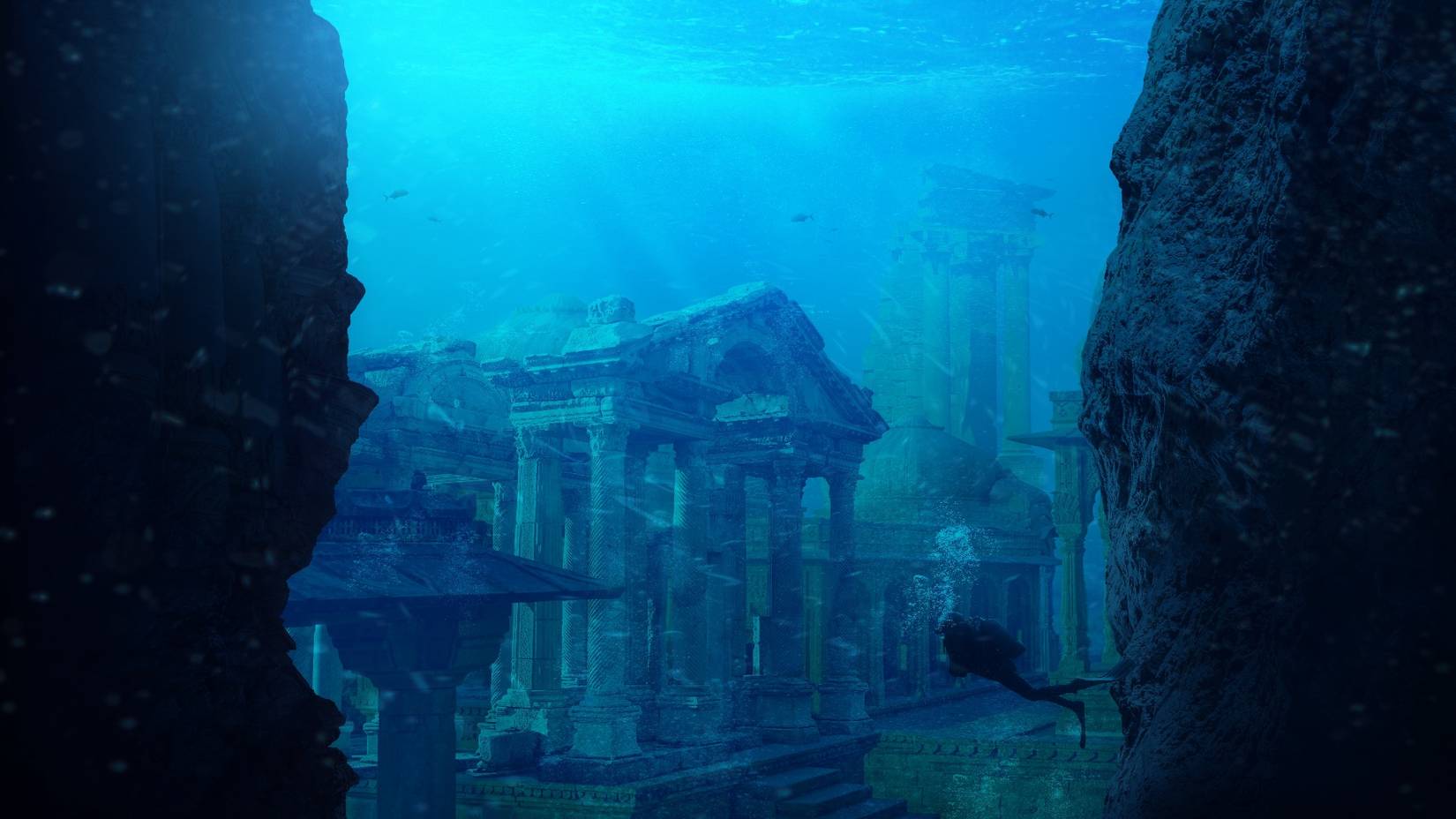 Real-Life Atlantis: Newly Found Lost Underwater City Could Rewrite The  History Of Civilization