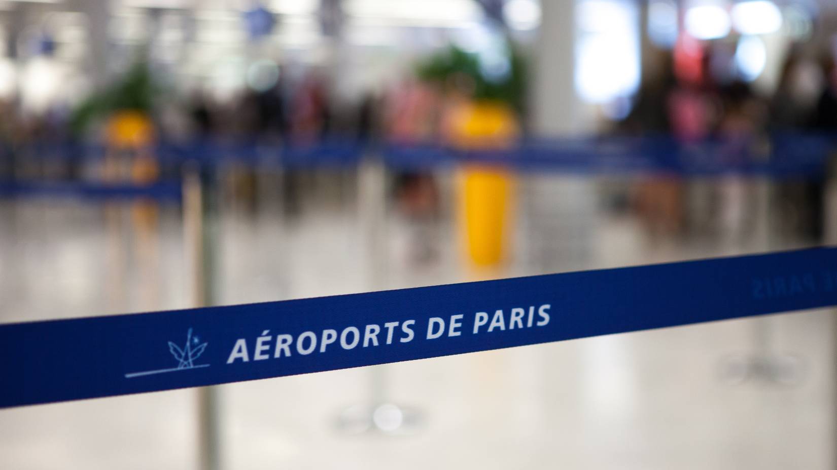 Paris Airport Strip at Charles de Gaulle Airport
