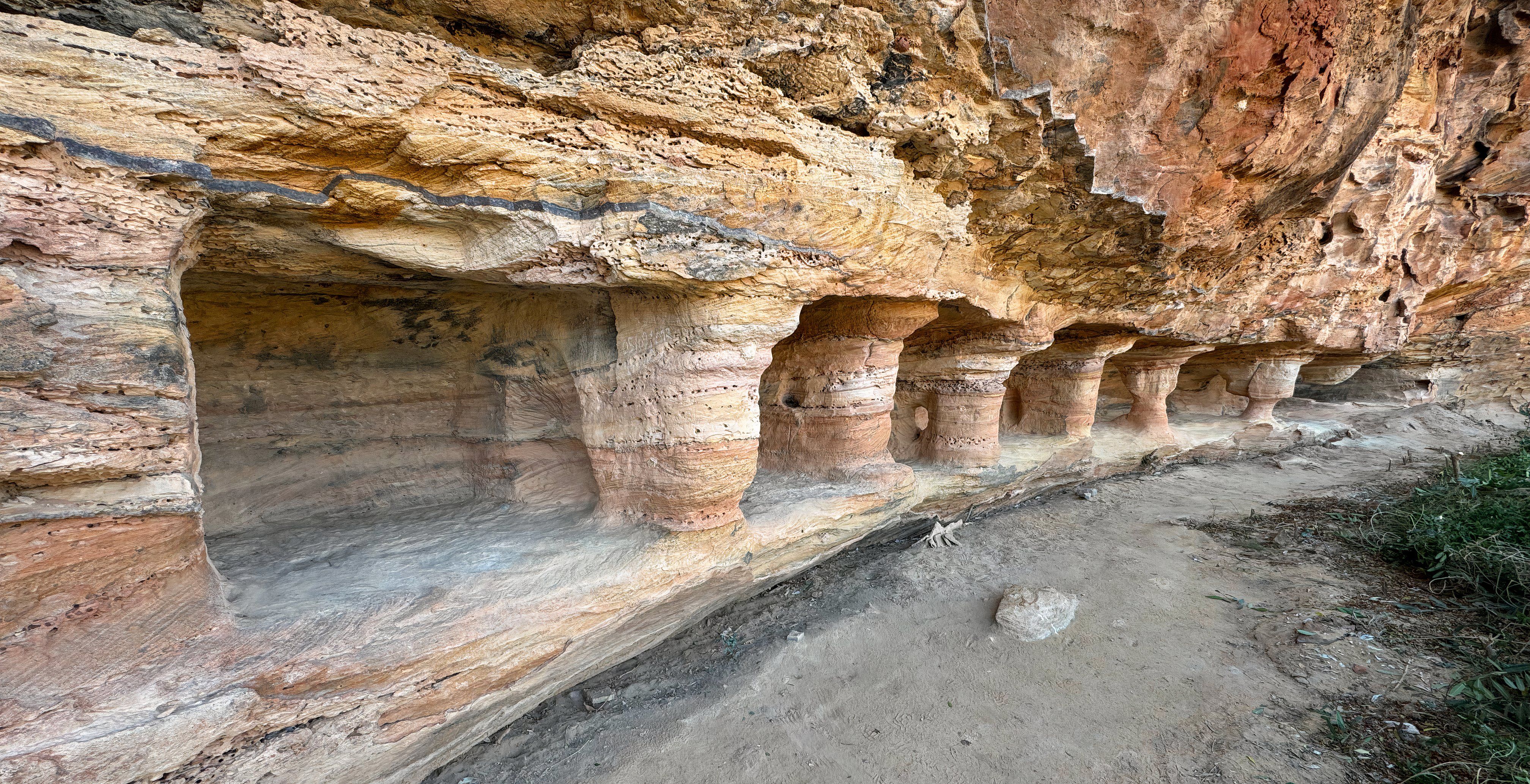 The Mystery Of Who Cut Niches Into This National Park's Rocks