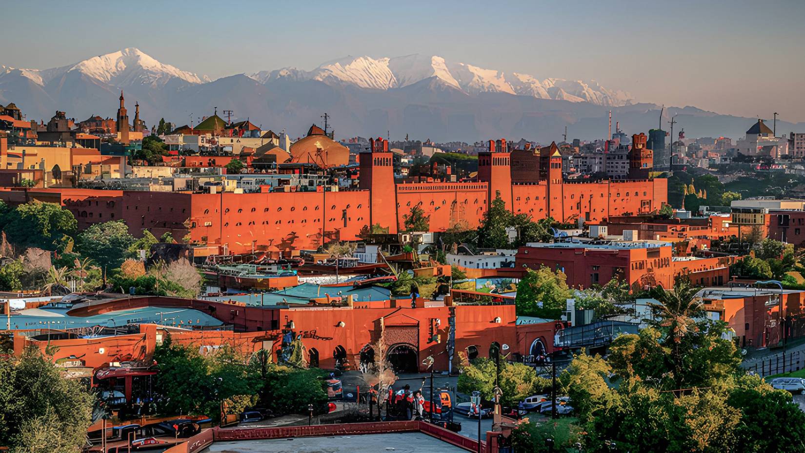     Marrakesh city in Morocco
