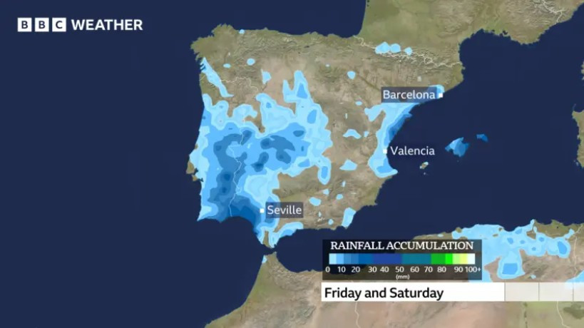 Spain Weather In November Spain on High Alert for More Disastrous Weather Arriving Today Into the ...