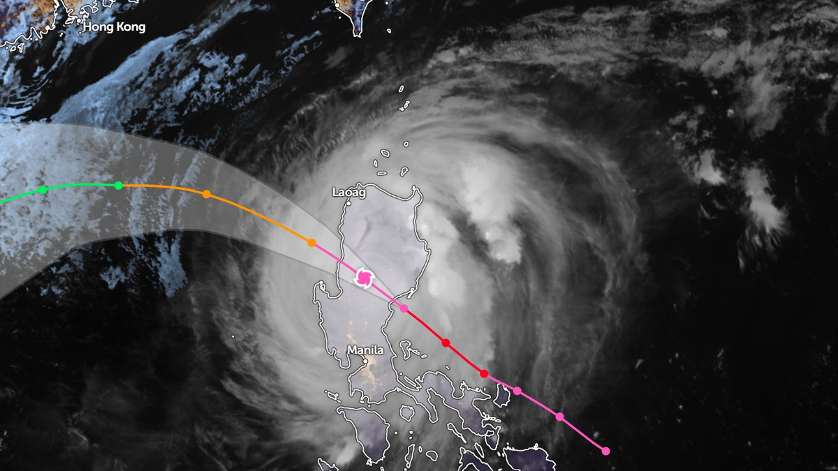 Super Typhoon Man-Yi Slams Into Philippines Today: Half a Million ...