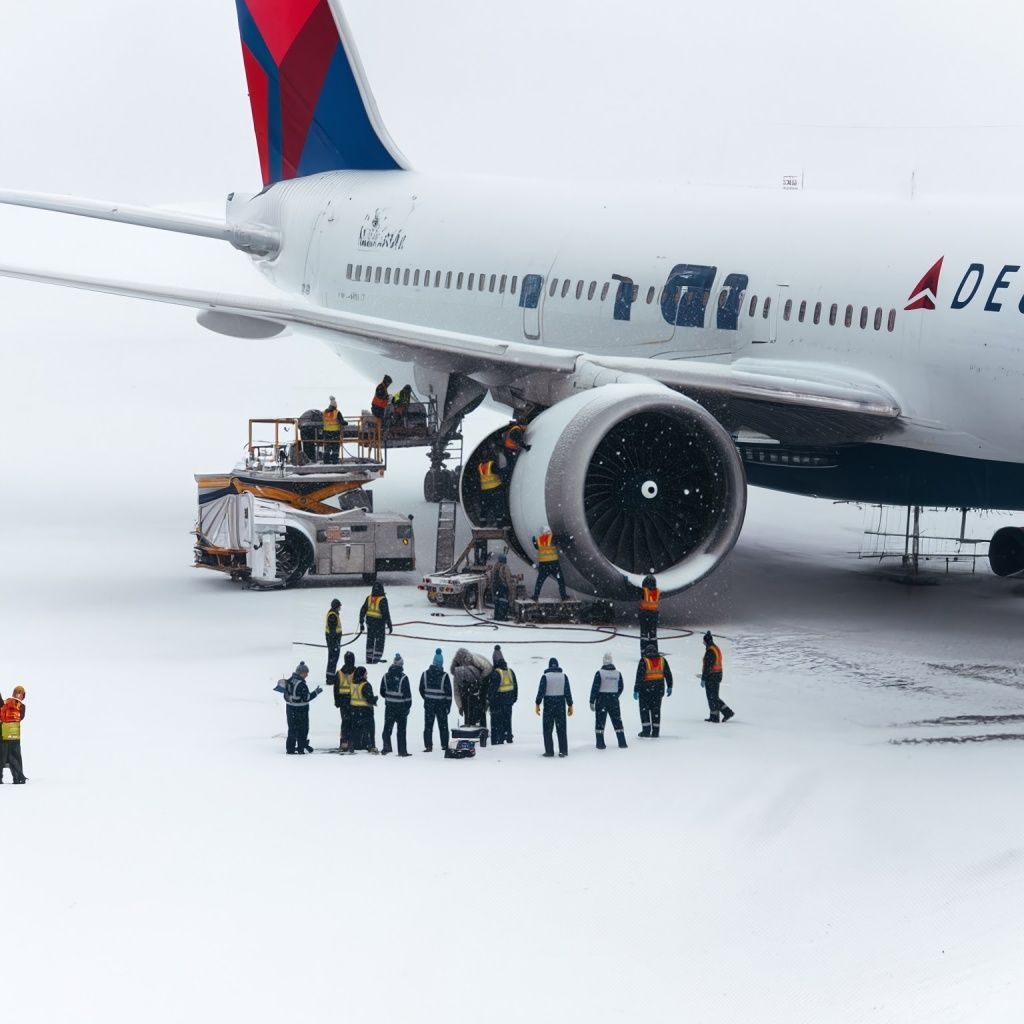 Mid-Air Flight Scare After Delta and United Flights Nearly Collide Over