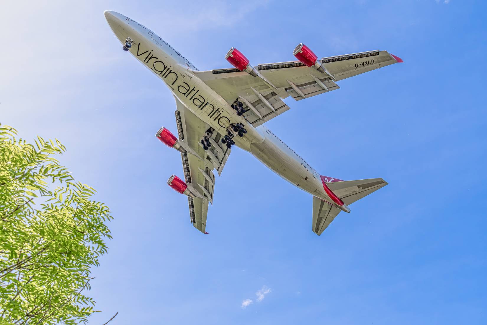 Virgin Atlantic plane