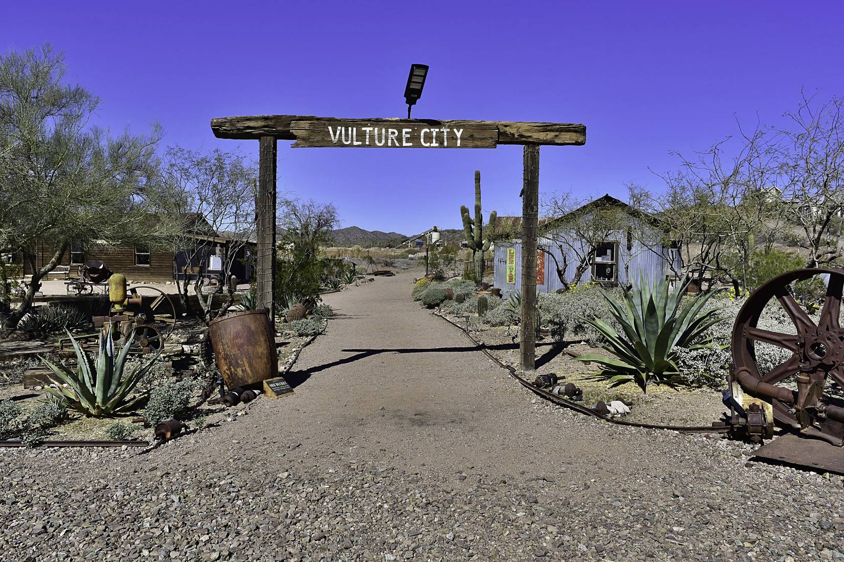 Vulture City ghost town in Wickenburg, Arizona.