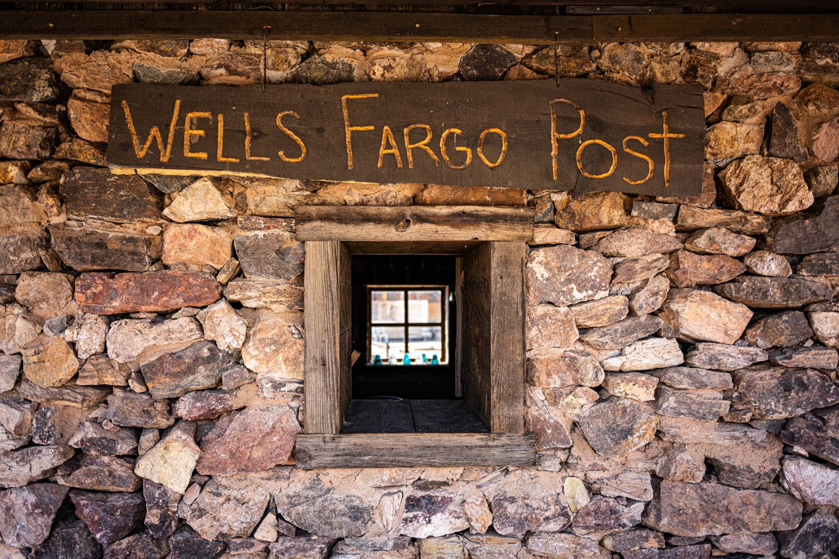 Vulture City ghost town post office, Arizona