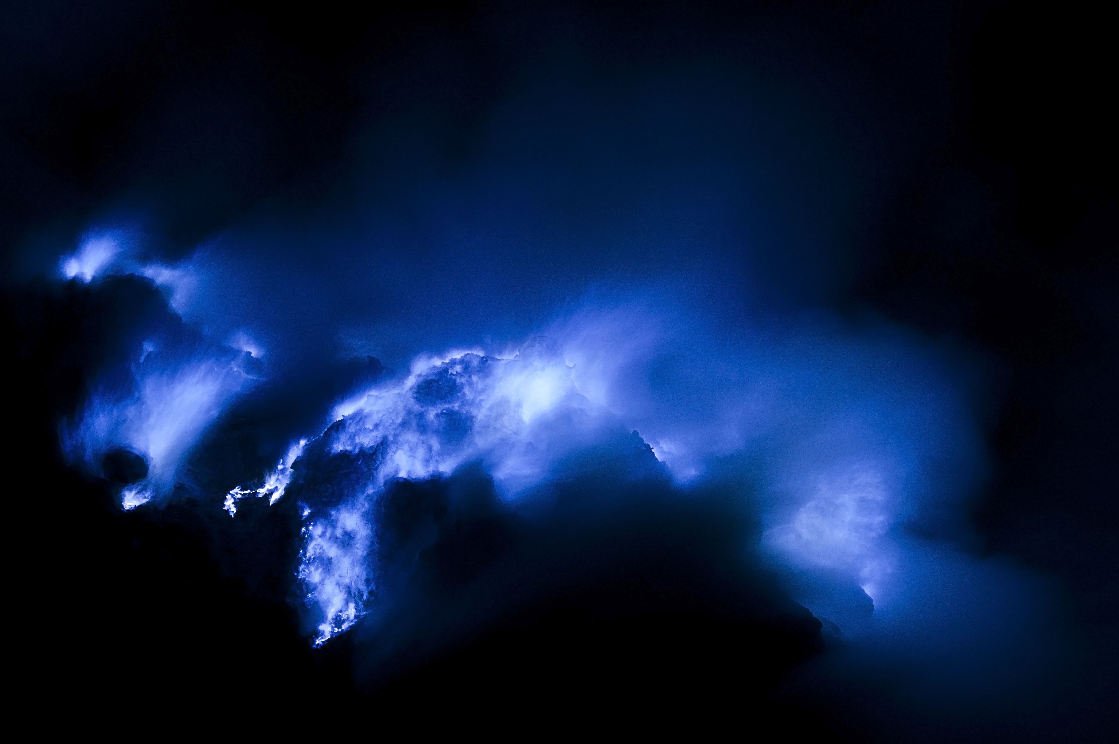 This Rare Volcano Spews Blue Lava & Is Becoming A Dark Tourism Hot Spot