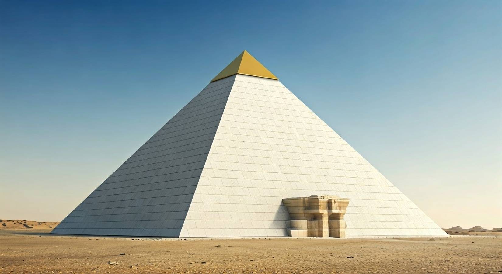 Pyramids Used The Ancient Egyptian Pyramids Of Giza Originally Looked Nothing Like ...