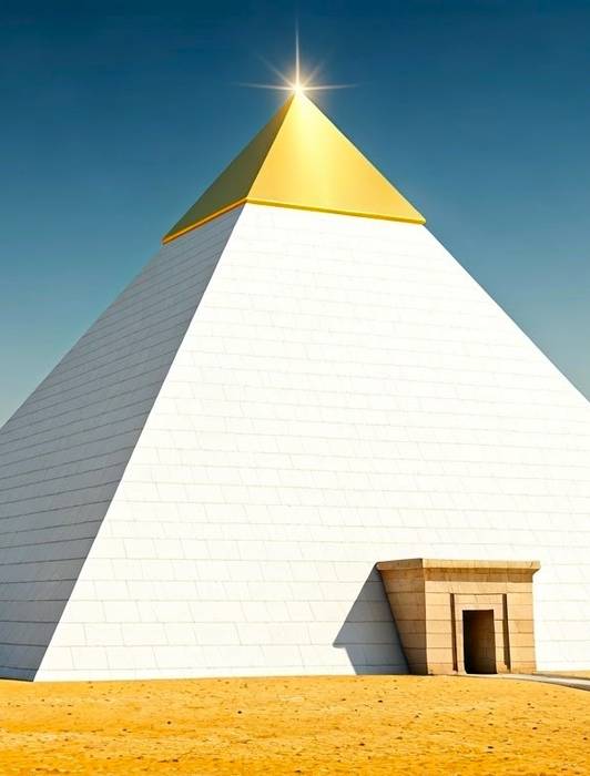Finished Pyramids This 4,500-Year-Old