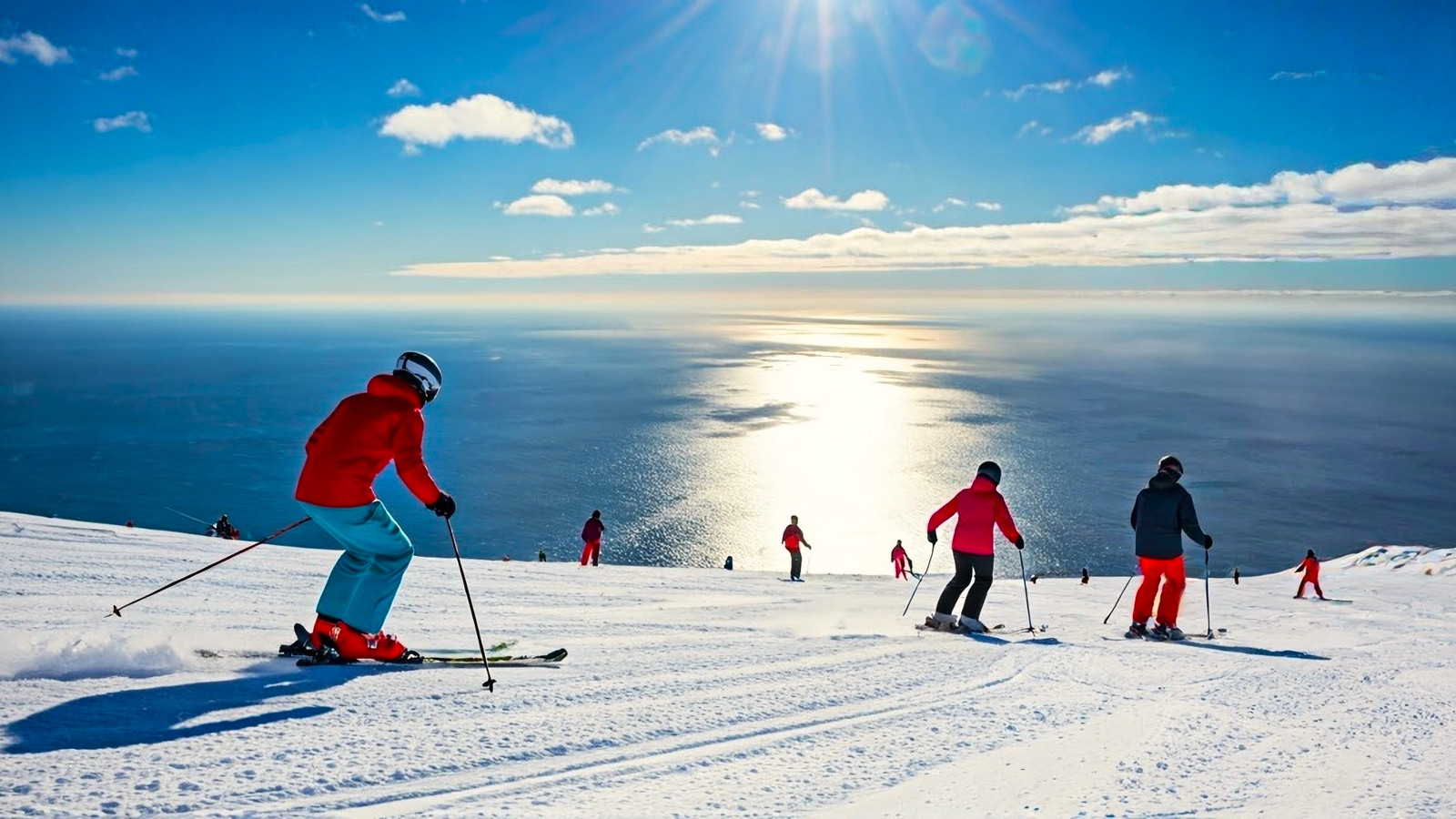 This Underrated North American Ski Resort Lets Visitors "Ski To The Ocean" While Surrounded By National Park Views