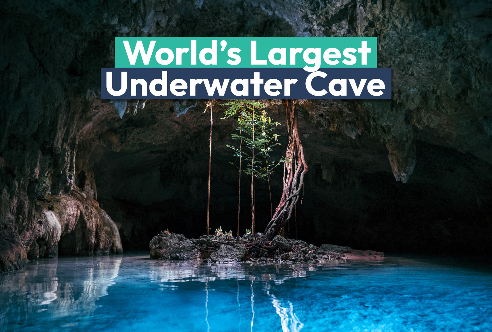 The World's Largest Underwater Cave Is Hundreds Of Miles Long & Is