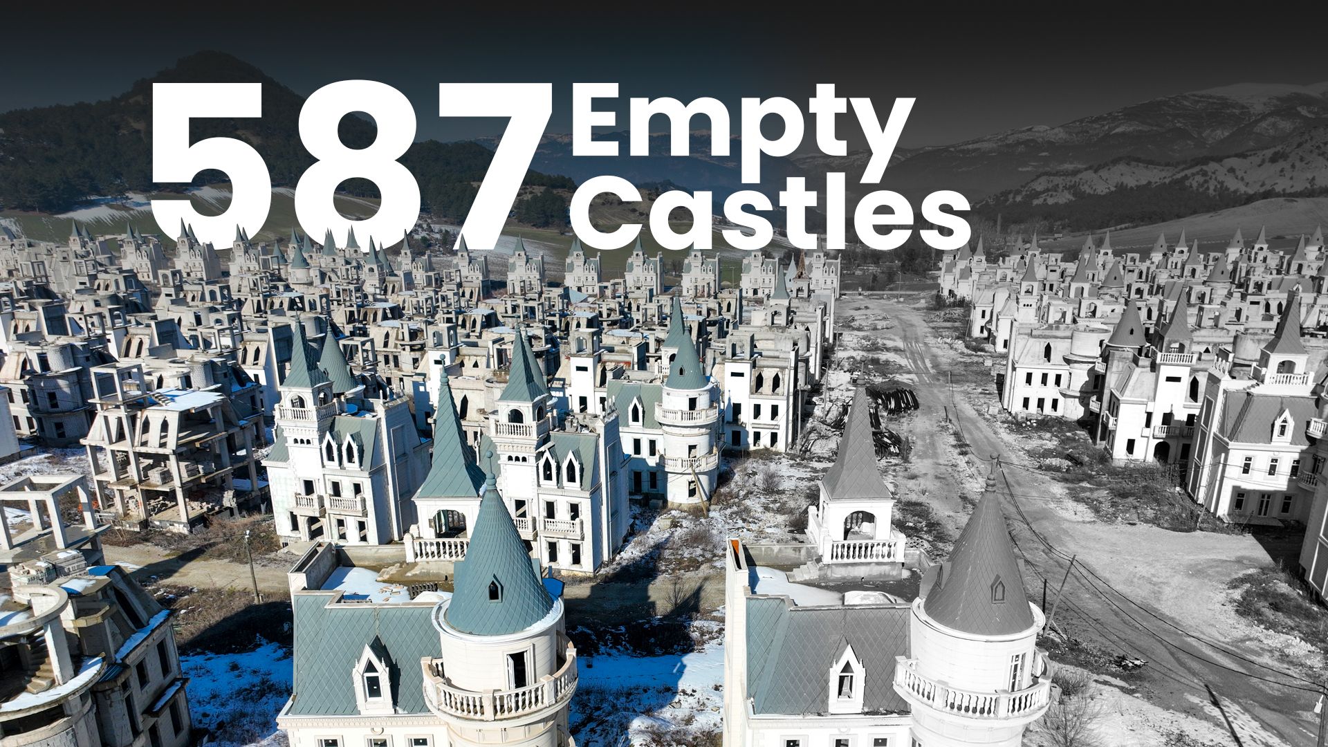 A Disney-Style Ghost Town With 587 Abandoned Castles Is In This