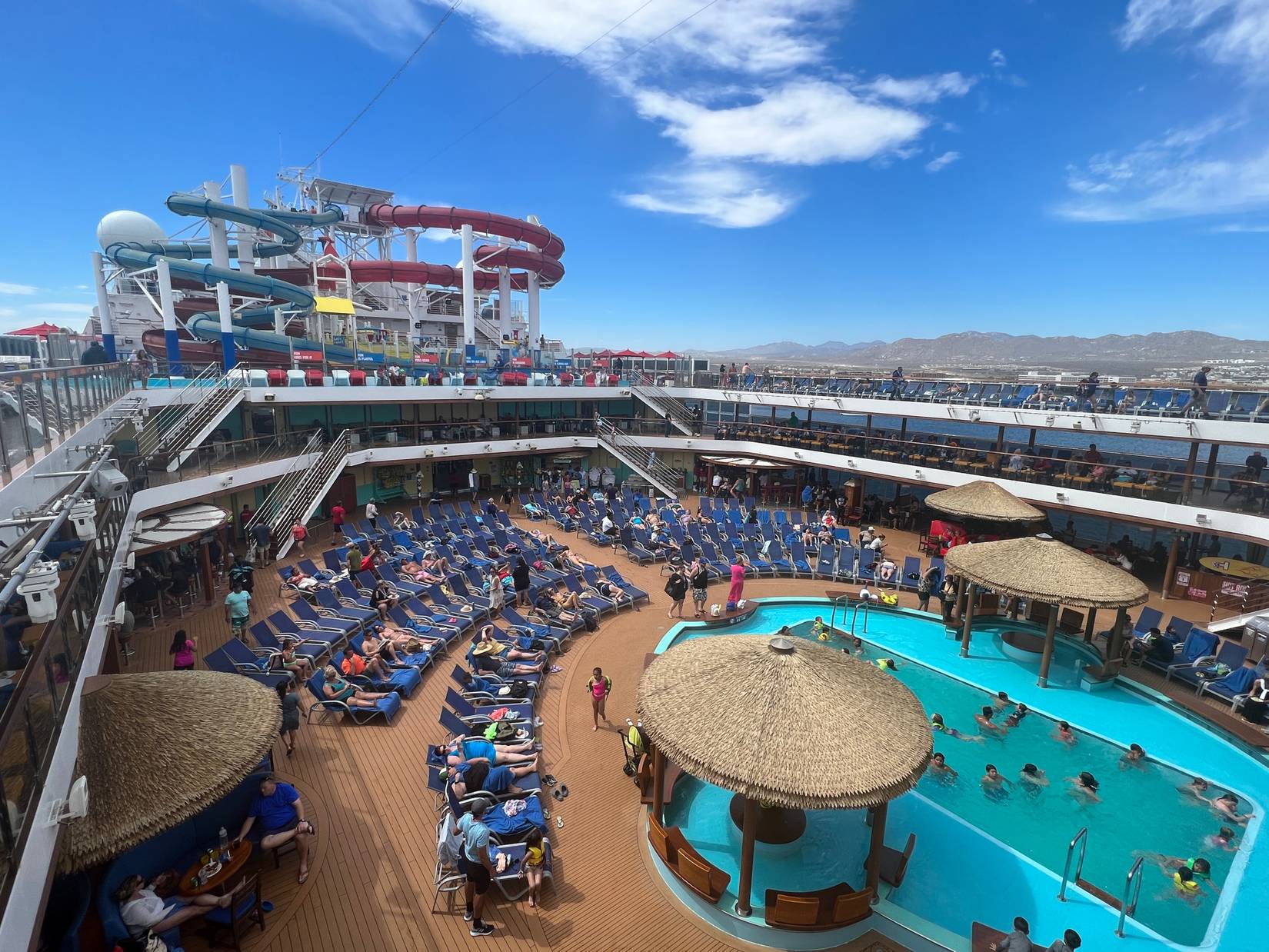 Lido Deck aboard the Carnival Panorama cruise ship