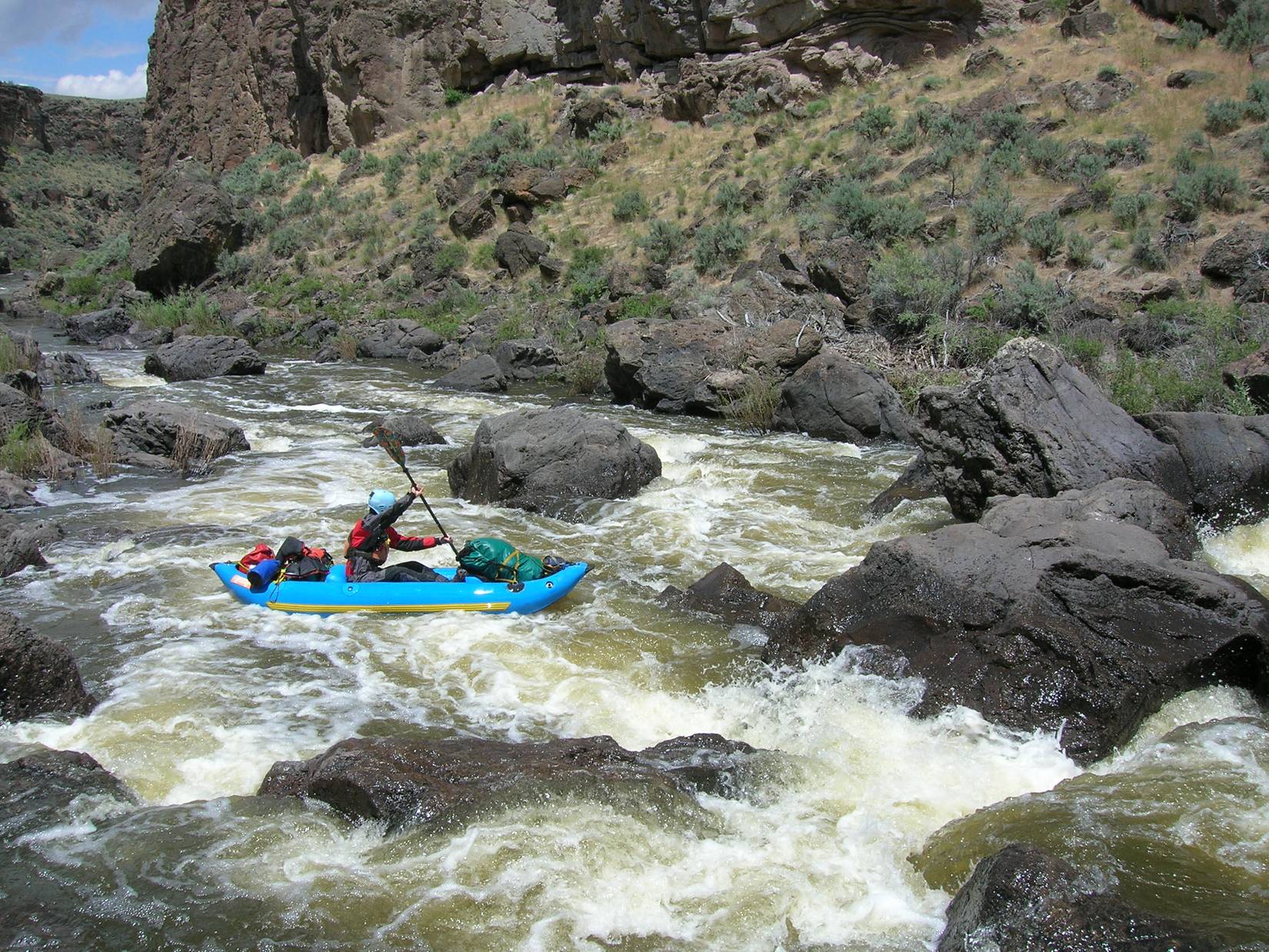 Rafting in Owyhee River, Oregon
