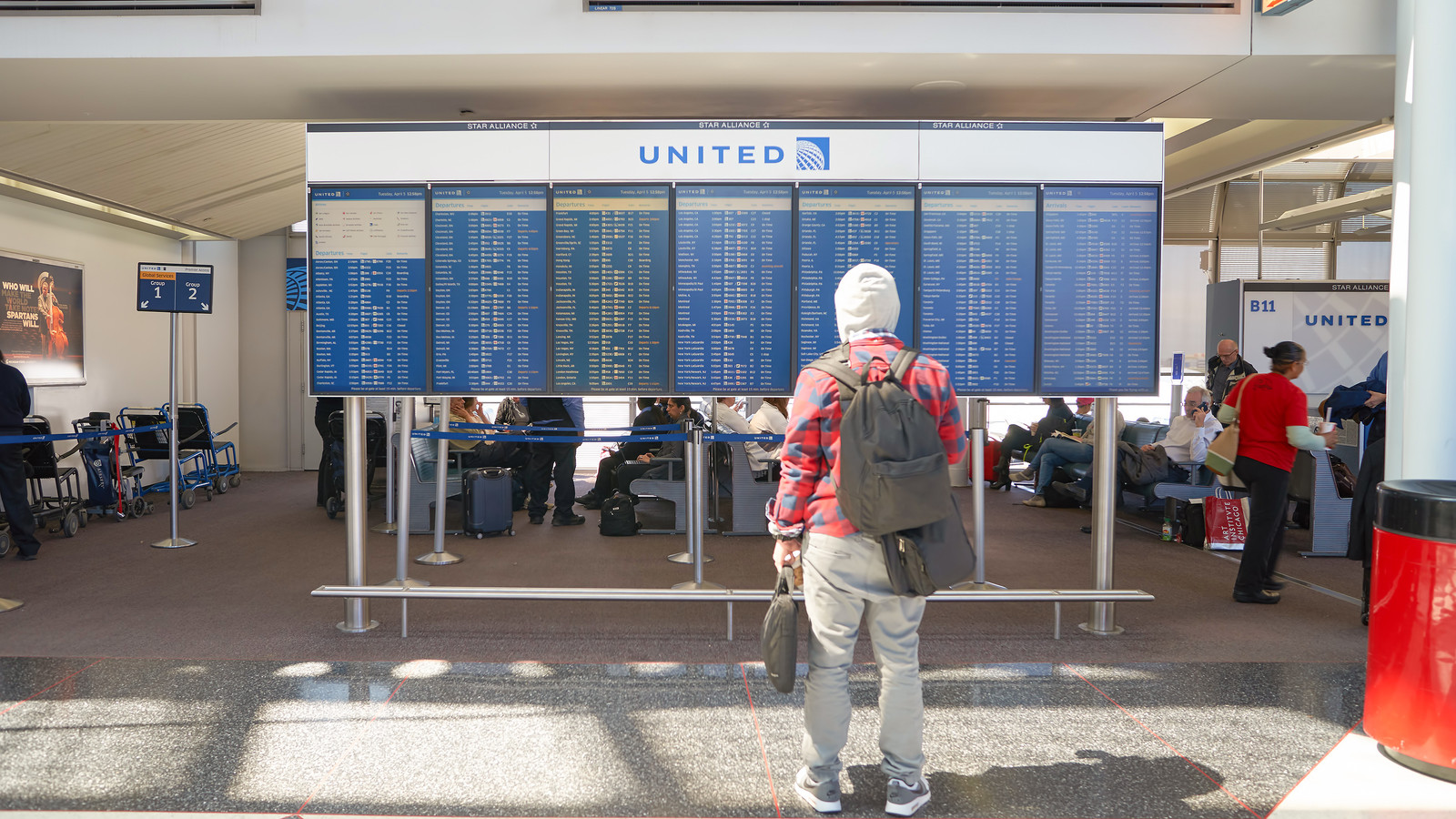 United Airlines Passenger Left Behind After Flight Departs Early "With No Warning"