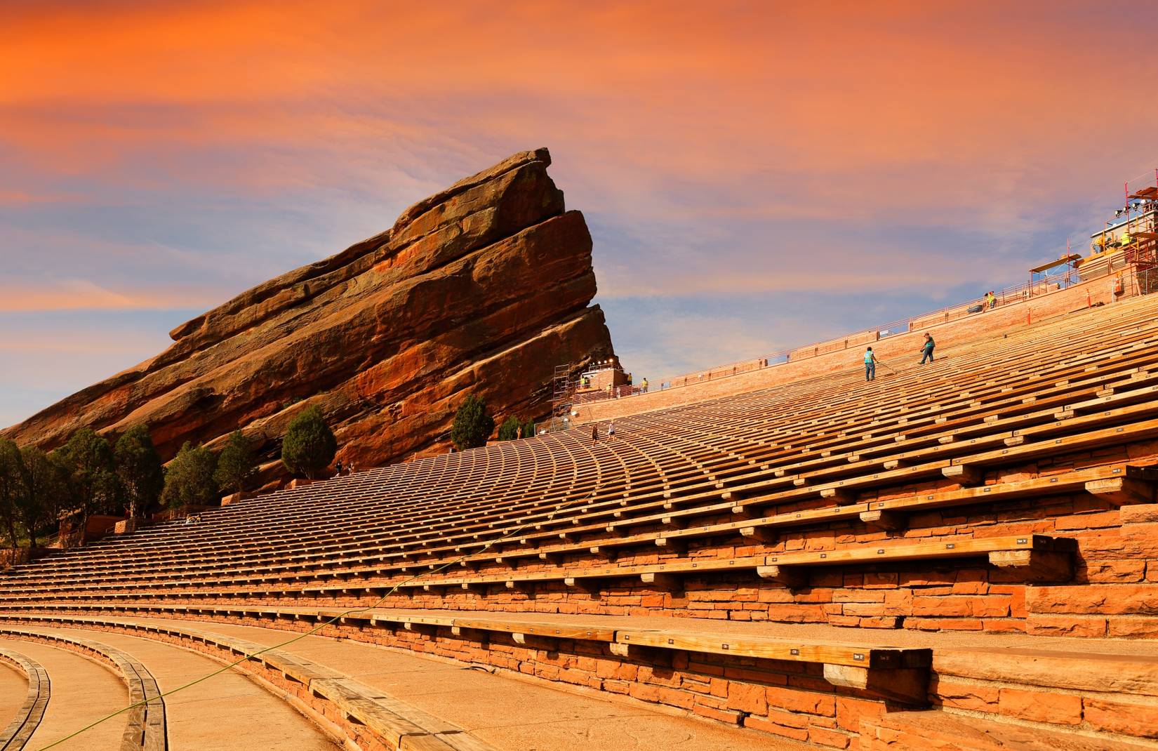 Red Rocks Amphitheatre Bench America's Most Beautiful Place Is Officially This Underrated Concert Venue