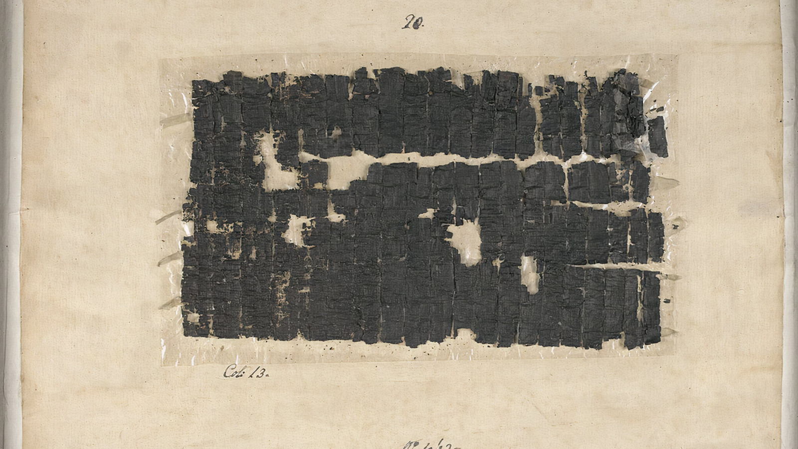 Badly Burned Herculaneum Scroll Discovered In Pompeii Deciphered After ...