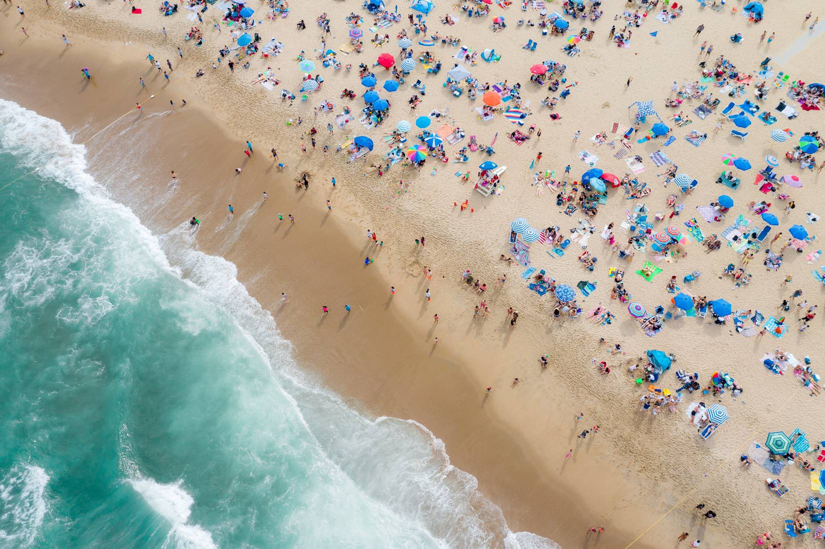 Beach in Asbury Park, NJ United States