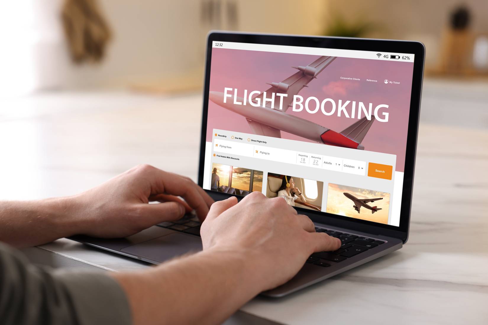 Booking a flight