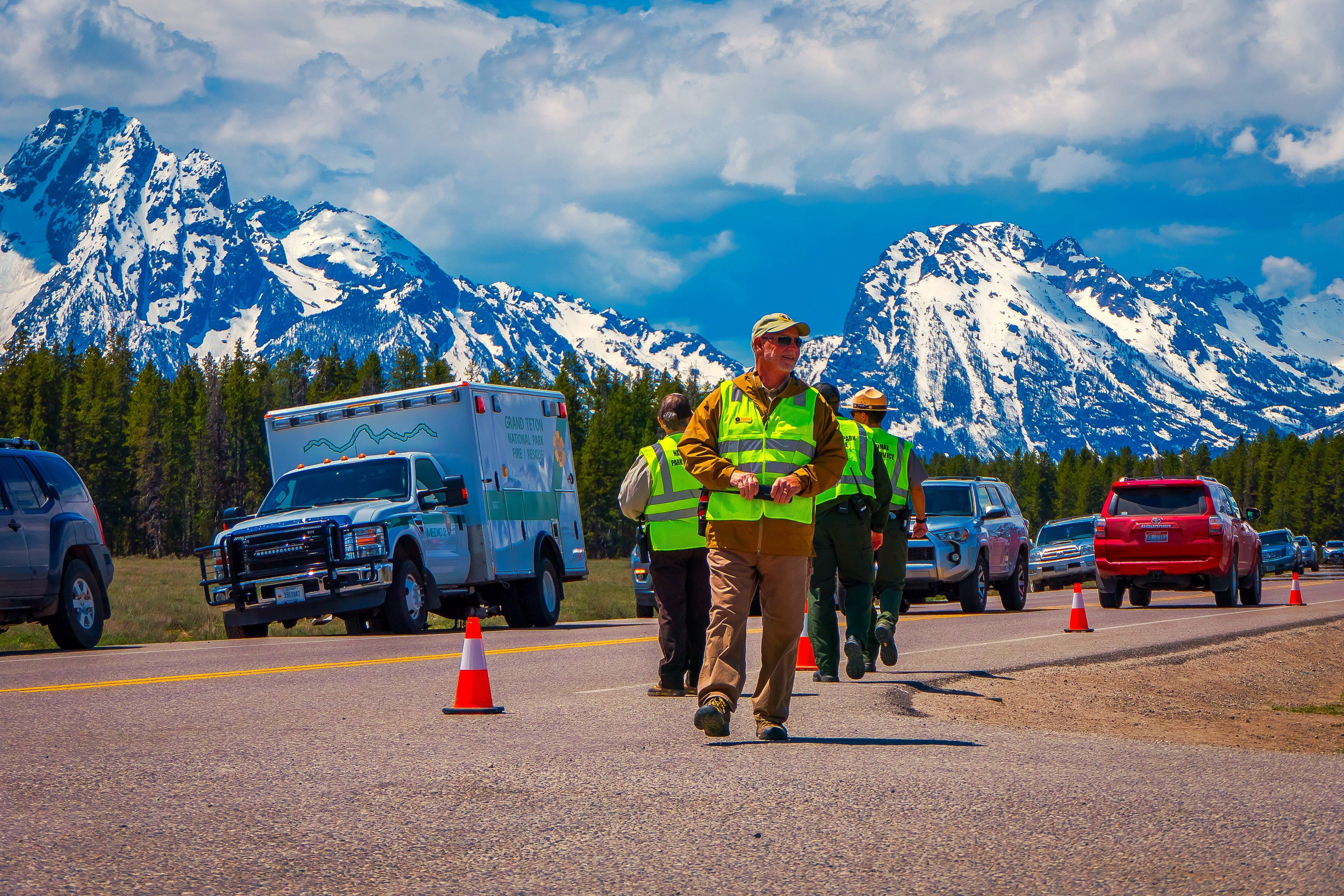 Grand Teton National Park Issues Police Warning To Visitors Who Use Vehicles Throughout The Summer