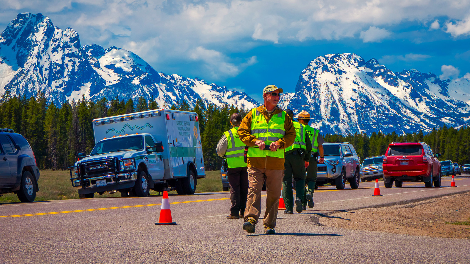 Grand Teton National Park Issues Police Warning To Visitors Who Use Vehicles Throughout The Summer