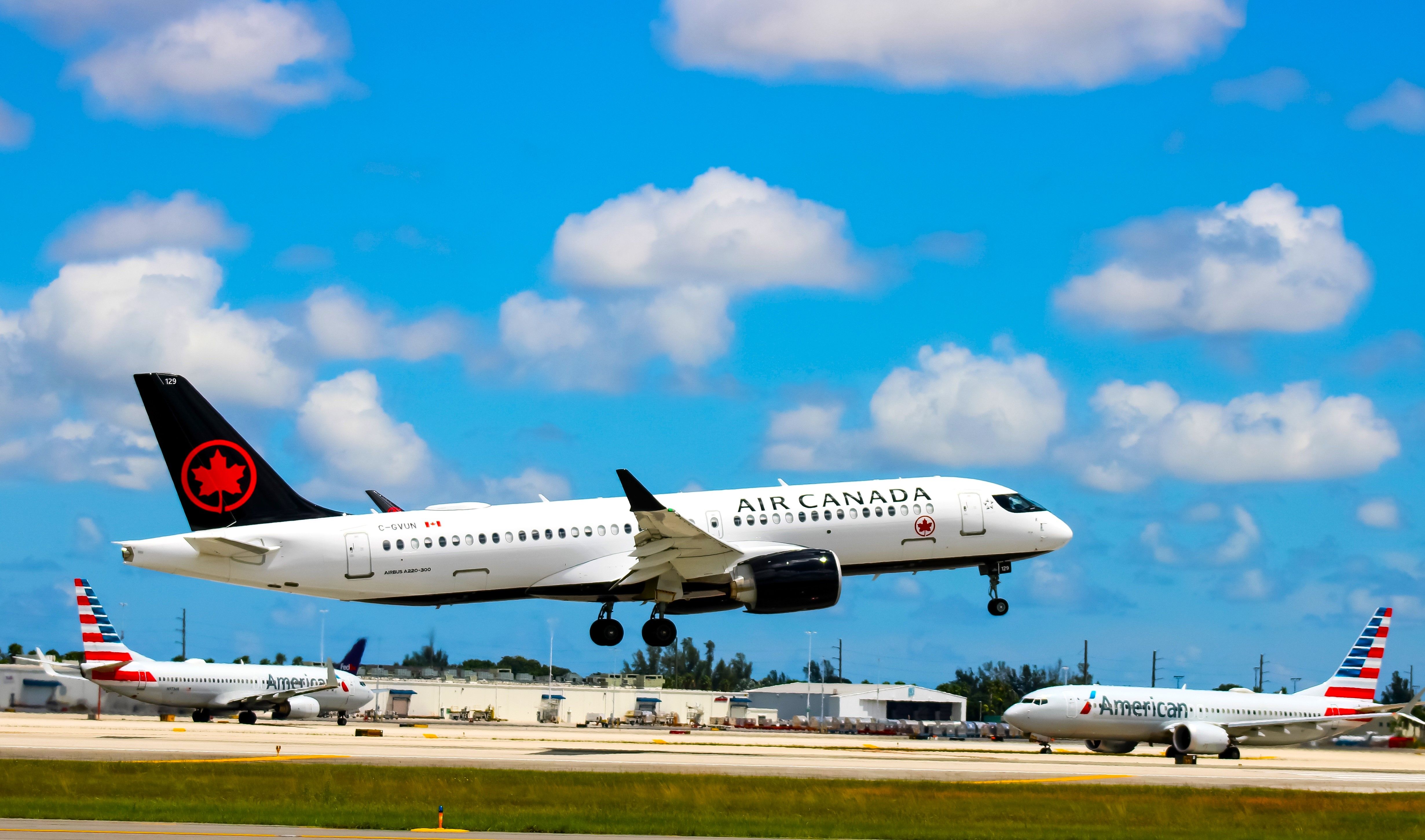 NAV Canada Issues Delay Warning After Air Canada Flight AC774 Lands On Grass At Montreal Trudeau International Airport