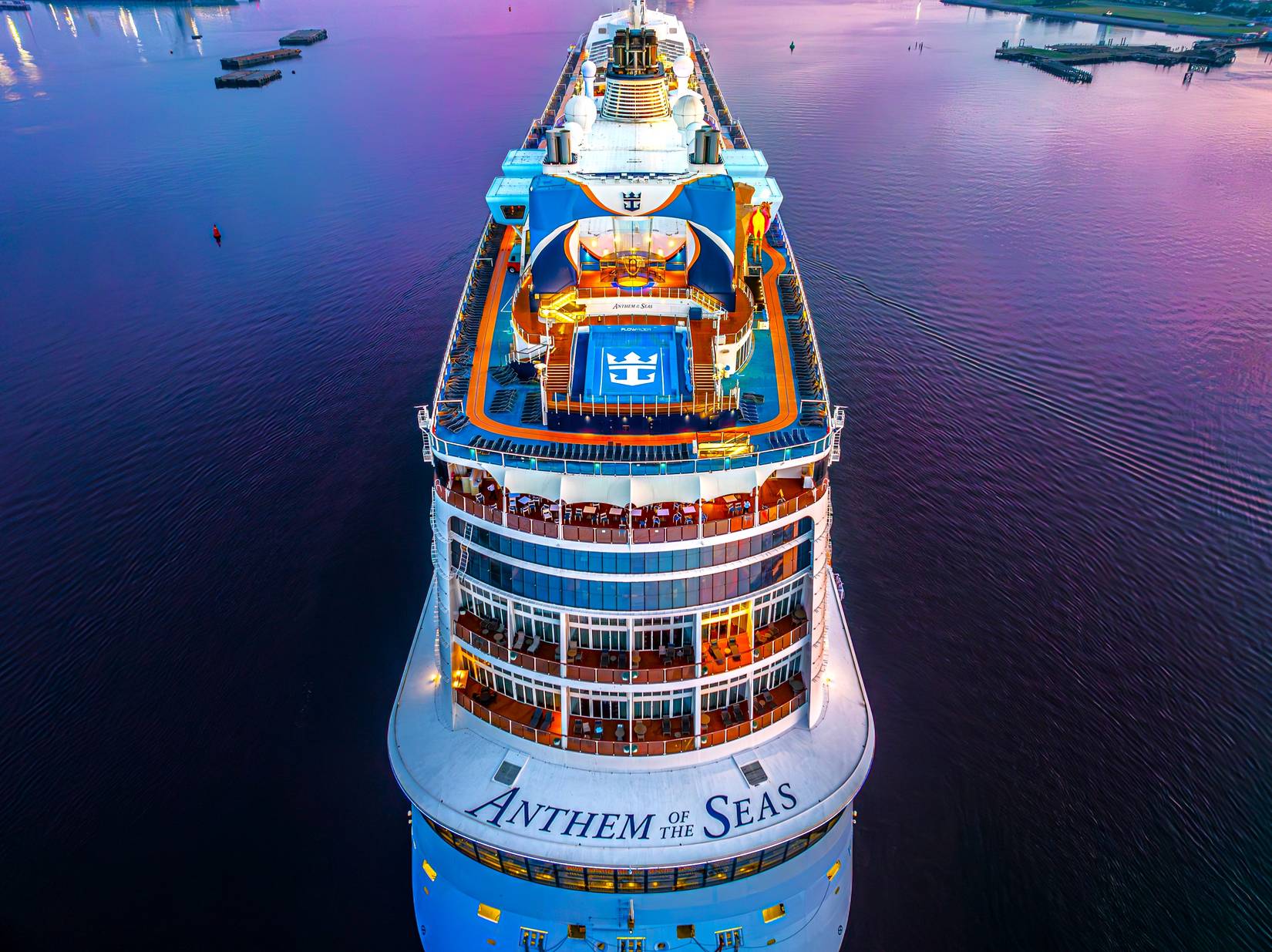 Royal Caribbean's Anthem of the Seas cruise ship