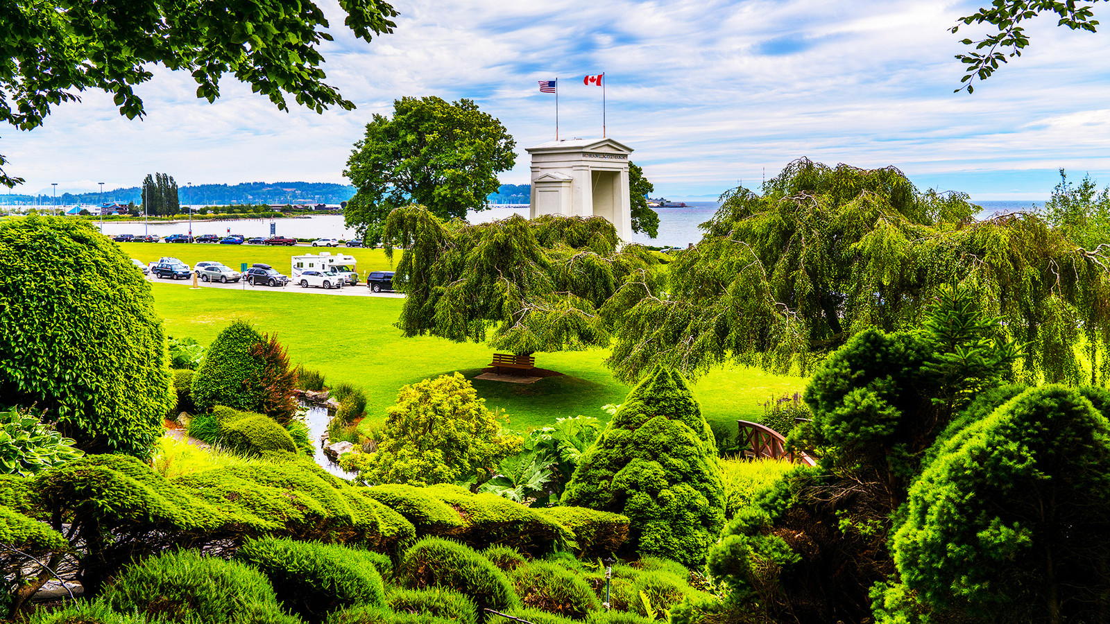 The U.S.-Canada Border Runs Right Through This Beautiful Park