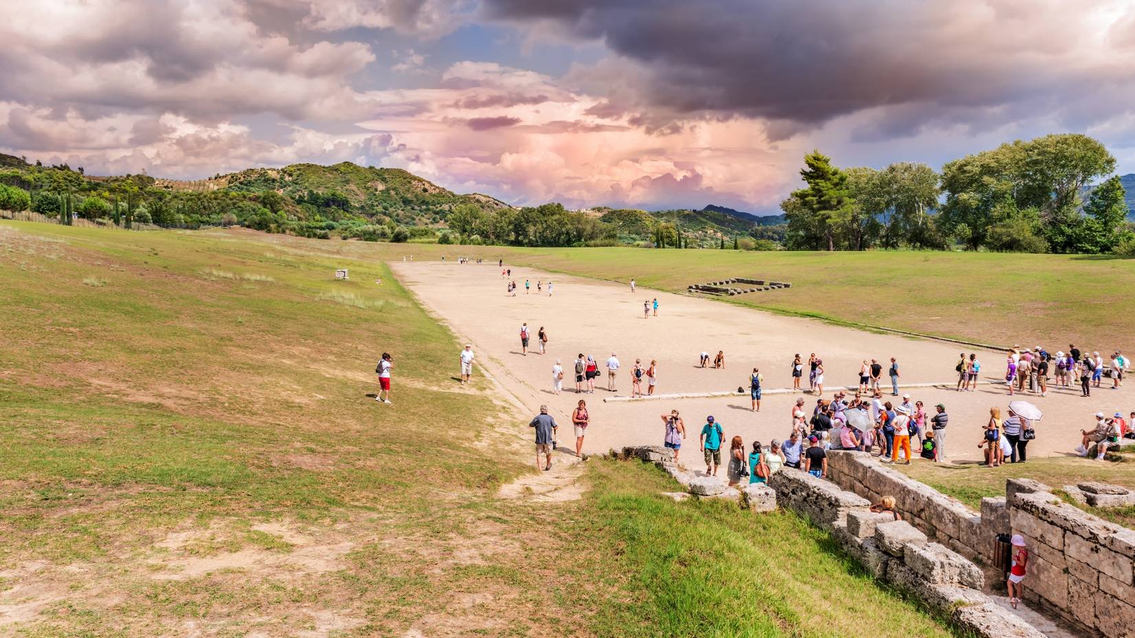 Olympia Stadium, Peloponnese, Greece