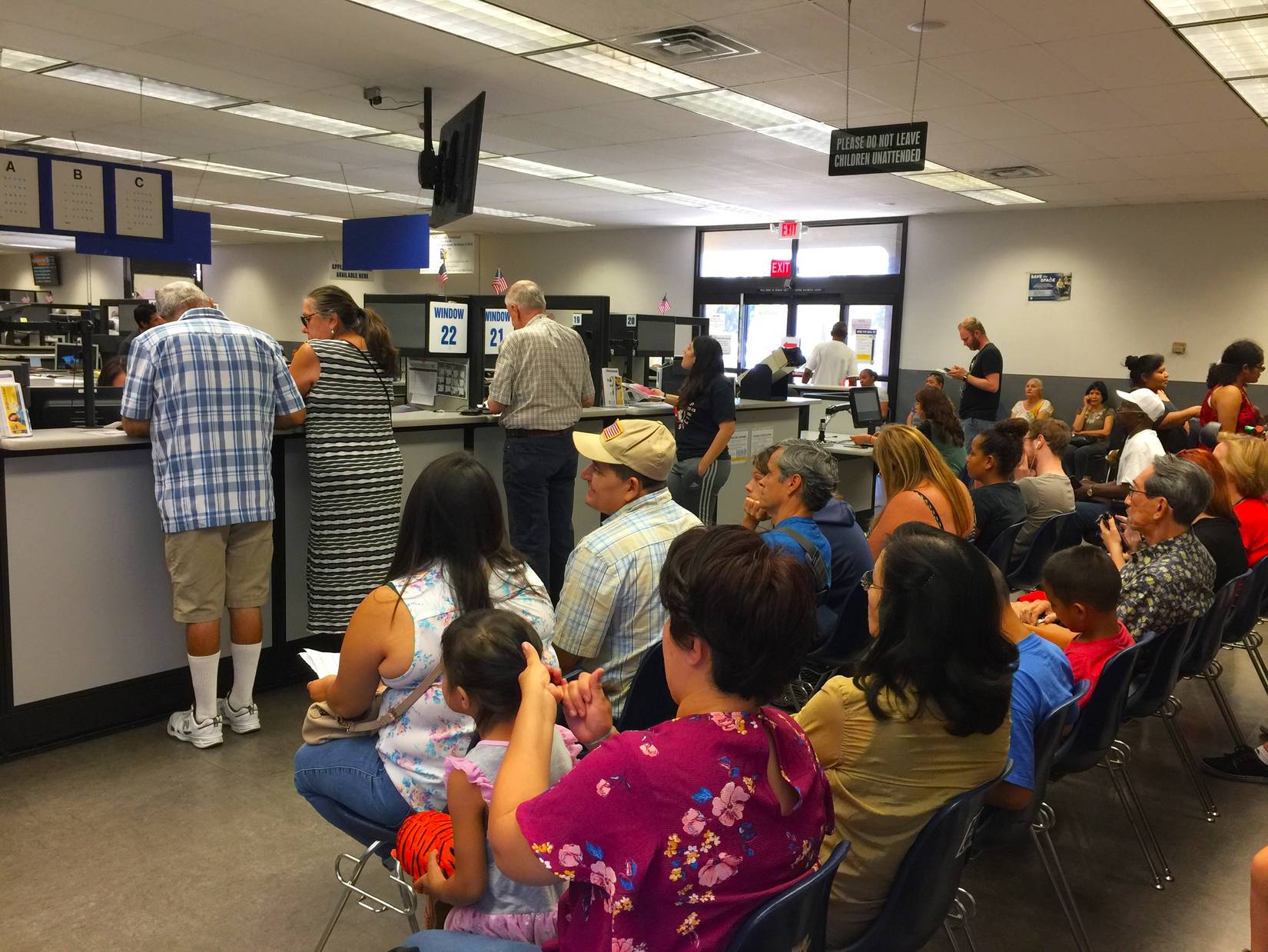 DMV office in the U.S.