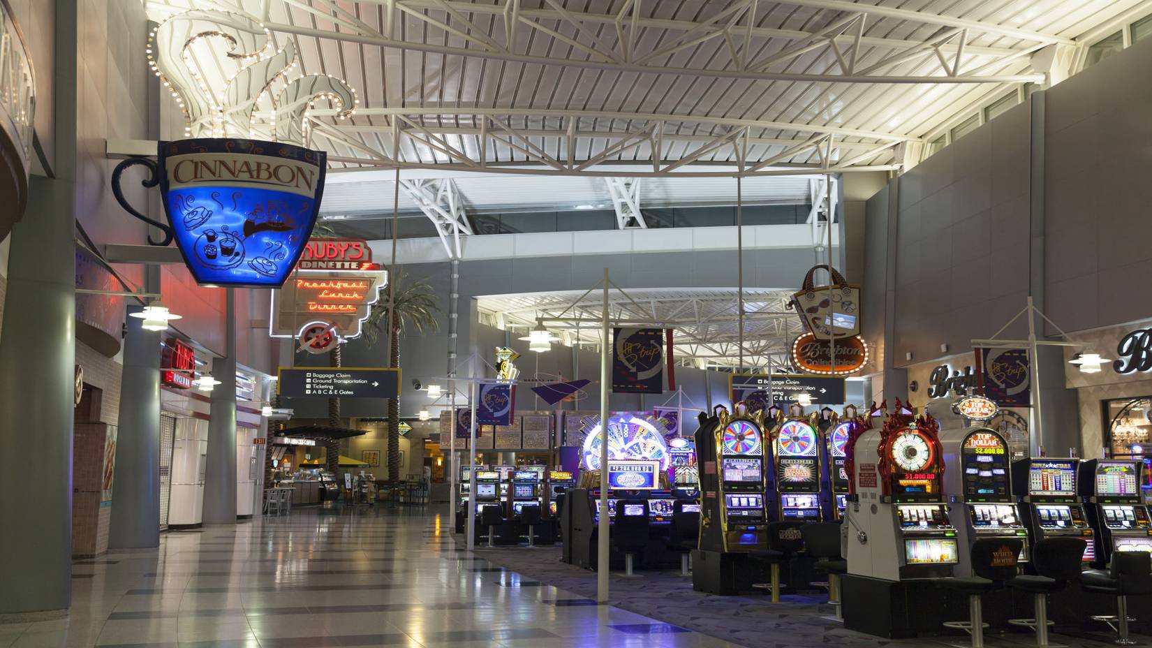 Empty Las Vegas Airport