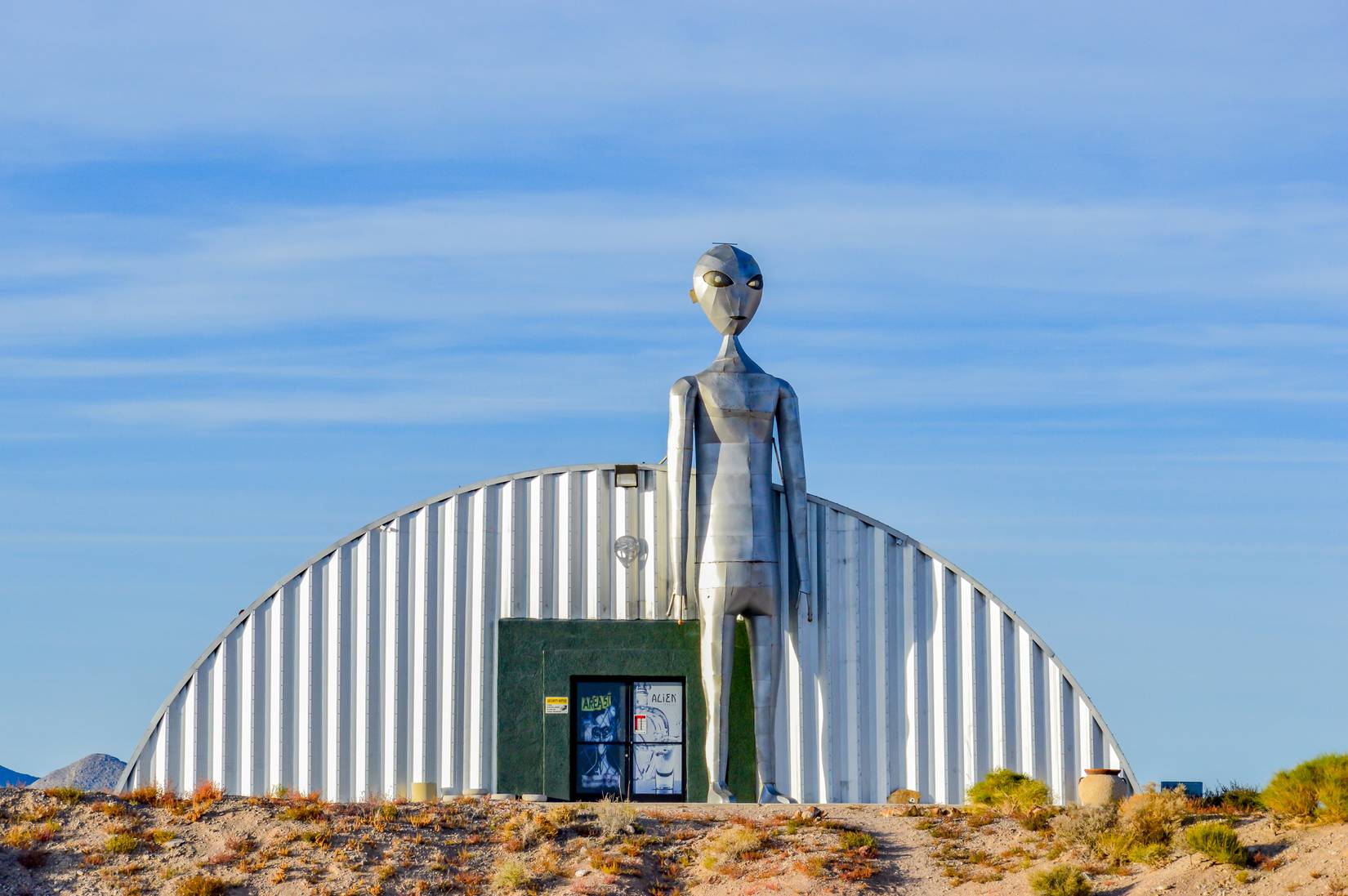 Alien Research Center near Rachel, Nevada—closest town to Area 51