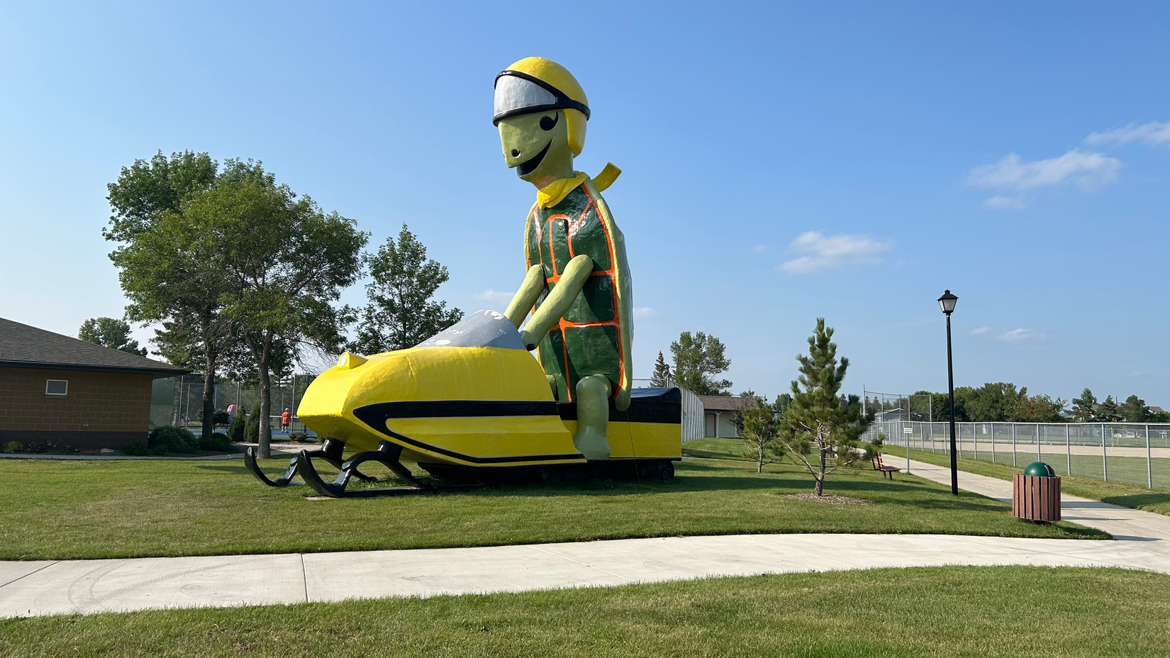 Tommy Turtle in Bottineau, ND