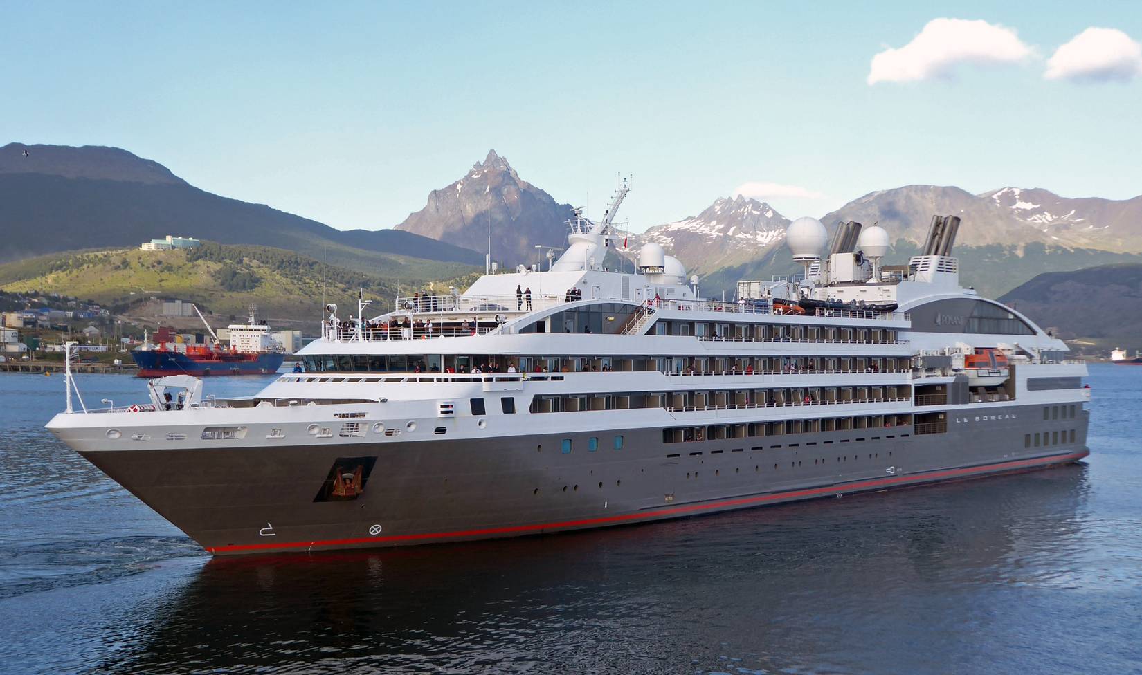 Le Boreal, a cruise ship owned by Ponant