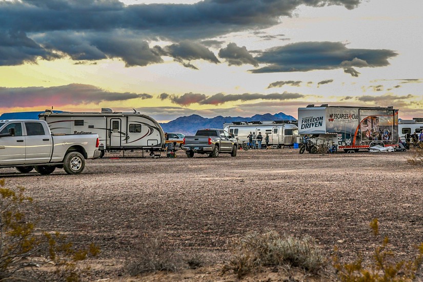 RVs in Quartzsite, Arizona