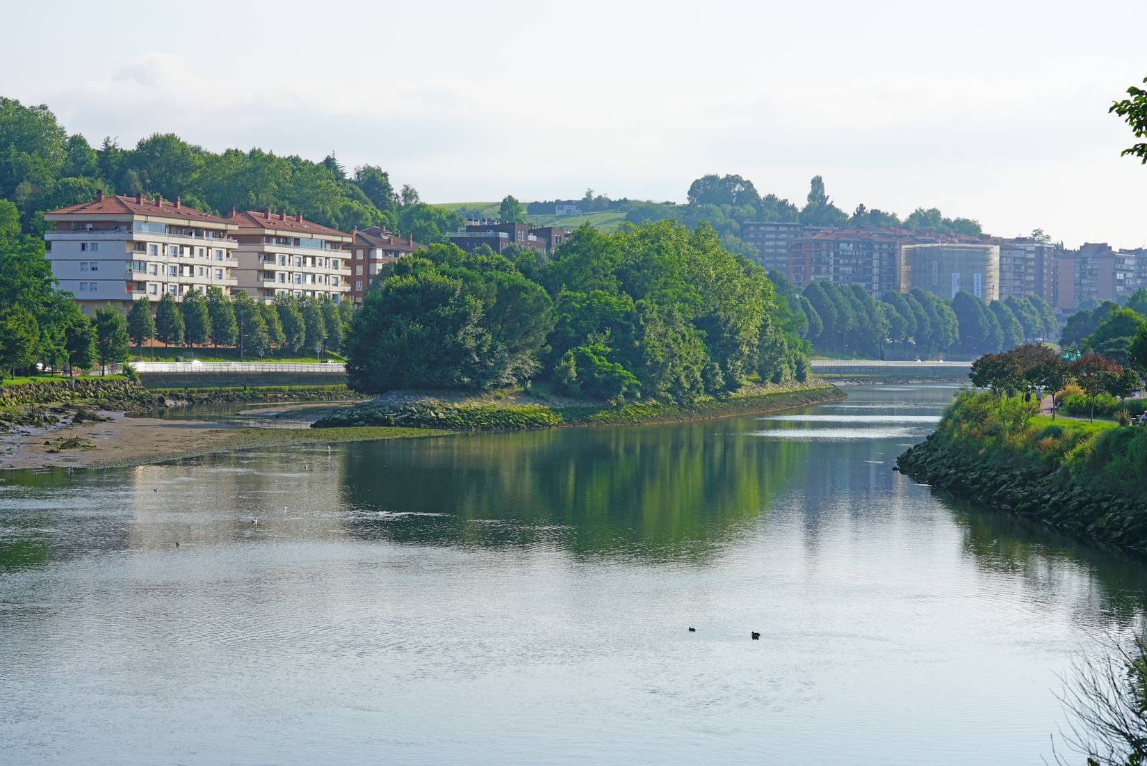 半年ごとに別の国に属する小さな島