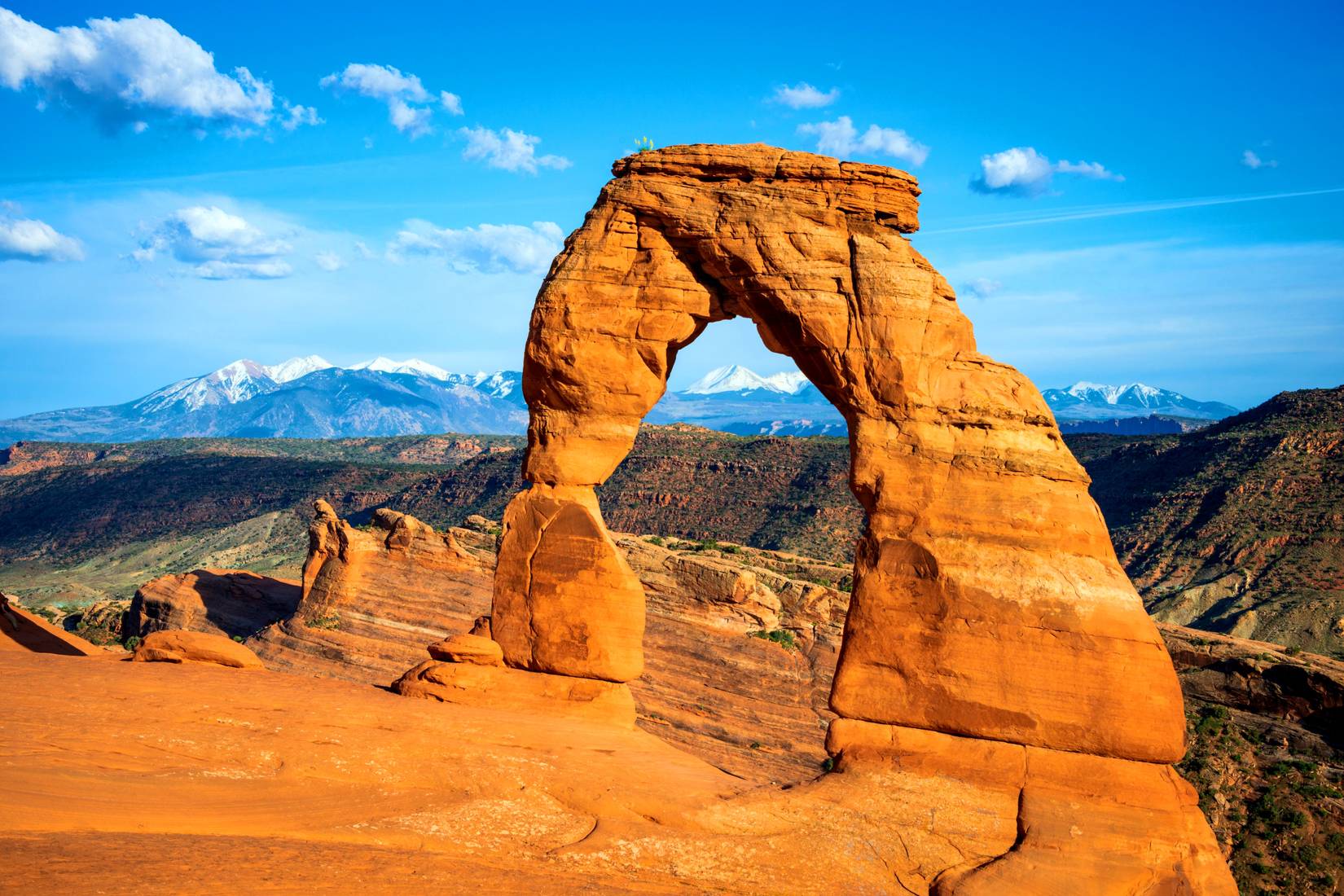 Delicate Arch at Arches National Park in Utah
