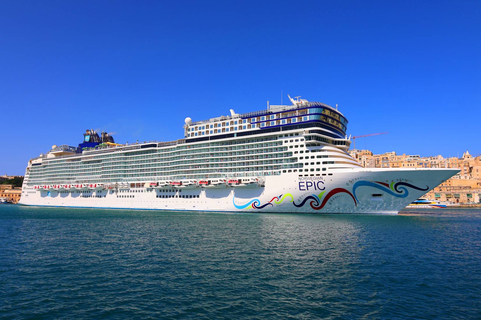 The Norwegian Epic in Valletta, Malta