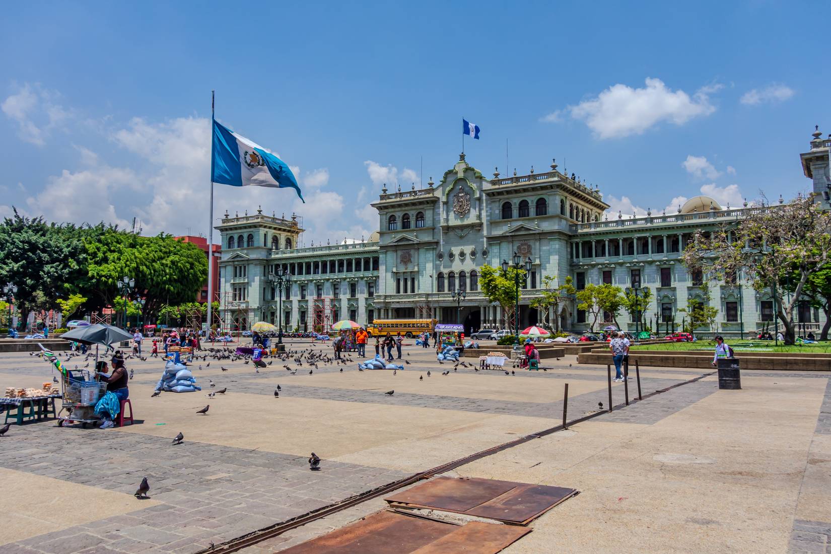  National Palace of Culture, also known as "Palacio Verde" in Guatemala City, Guatemala